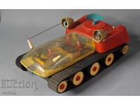 Vechi model rusesc de jucărie din plastic, navetă spațială