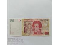 ARGENTINA / ARGENTINA 20 pesos 2018 - Bancnotă UNC