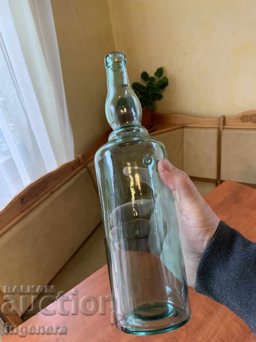 STICLĂ ANTICĂ DE STICLĂ DE 1 LITRU cu preț 12.00 BGN | € 6.14