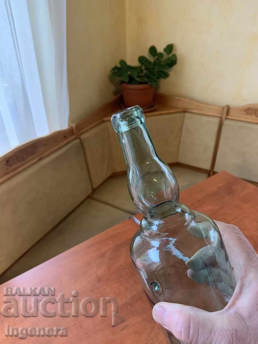 Livrarea STICLĂ ANTICĂ DE STICLĂ DE 1 LITRU