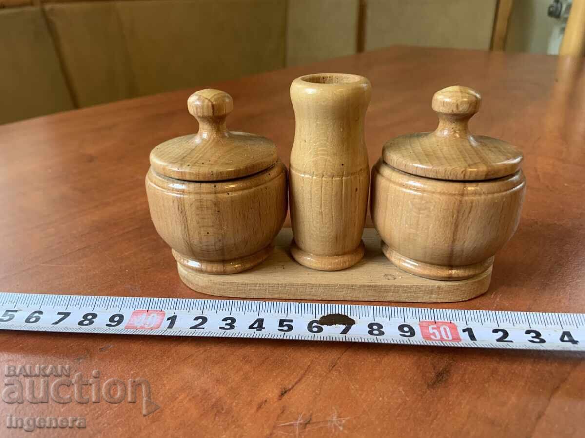 SOLNIȚĂ PIPERNIȚĂ LEMN NOU cu preț 14.00 BGN | € 7.16