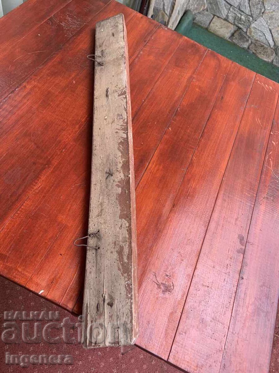 Coat rack, old, wooden, from and for an old house - 5