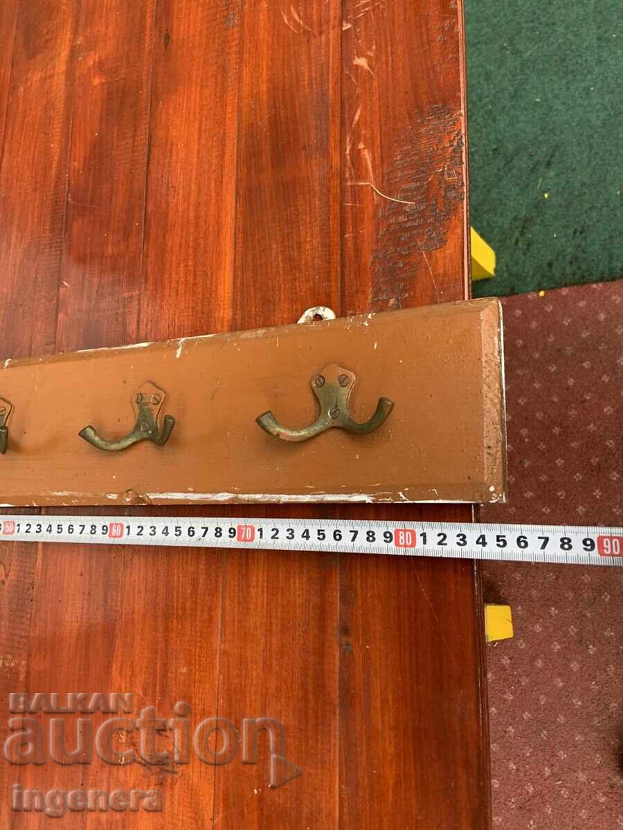 HANGER HANGER WOOD ANTIQUE WALL with price 23.00 BGN | € 11.76