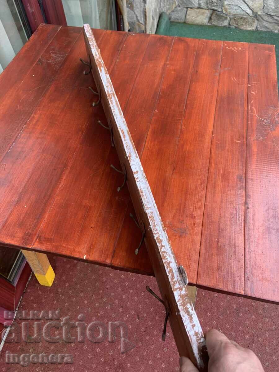 HANGER HANGER WOOD ANTIQUE WALL - 5