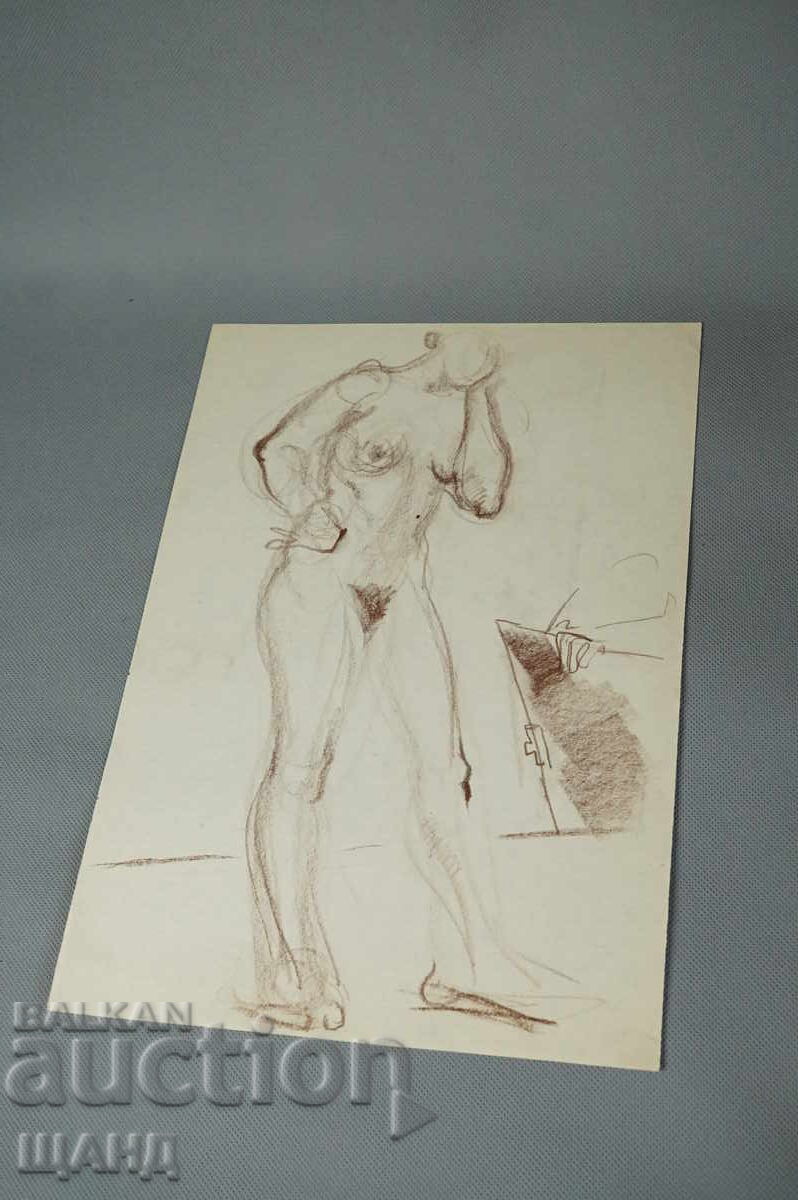 Stara Maystorska risunka erotika golo zhensko tyalo