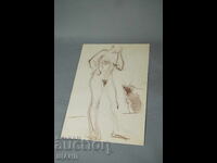 Stara Maystorska risunka erotika golo zhensko tyalo