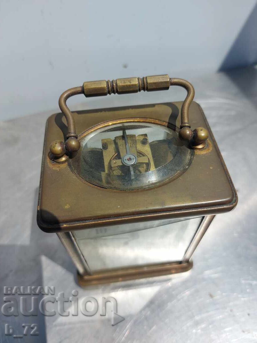 Carriage clock, authentic with price 350.00 BGN | € 178.95