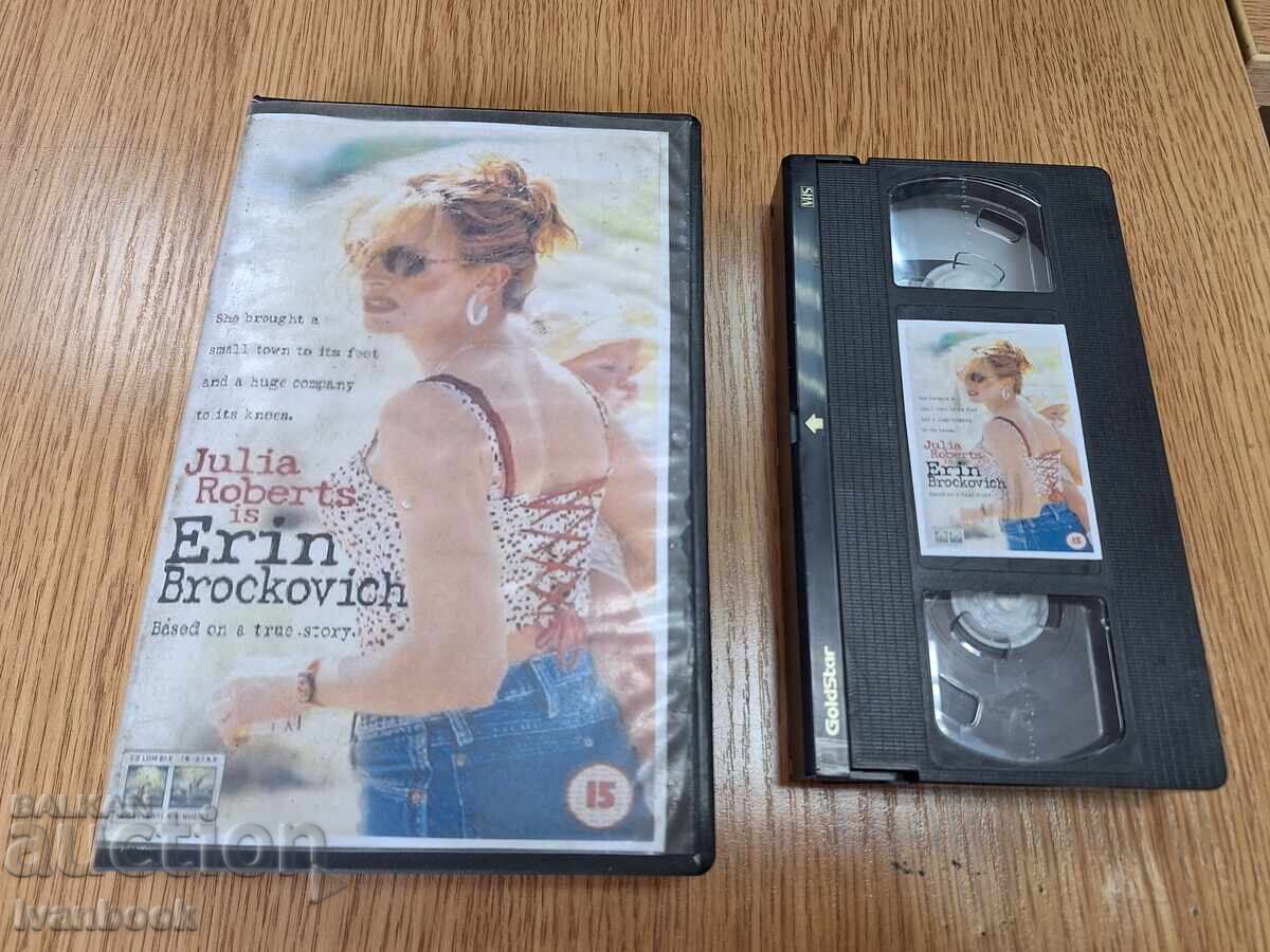 Caseta video VHS - Erin Brockovich
