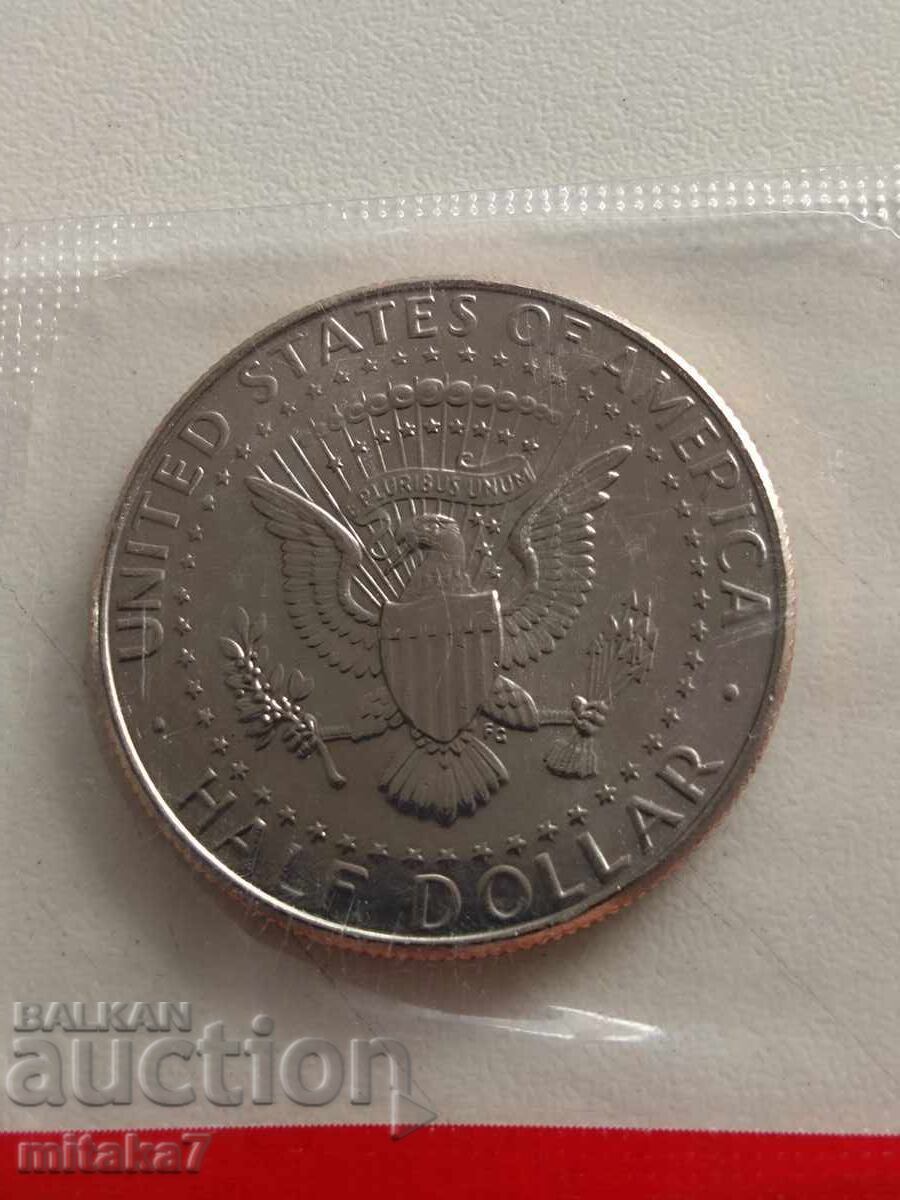 Lot of 1/2 and 1 dollar 2003, USA - 5 Lot of 1/2 and 1 dollar 2003, USA - 5