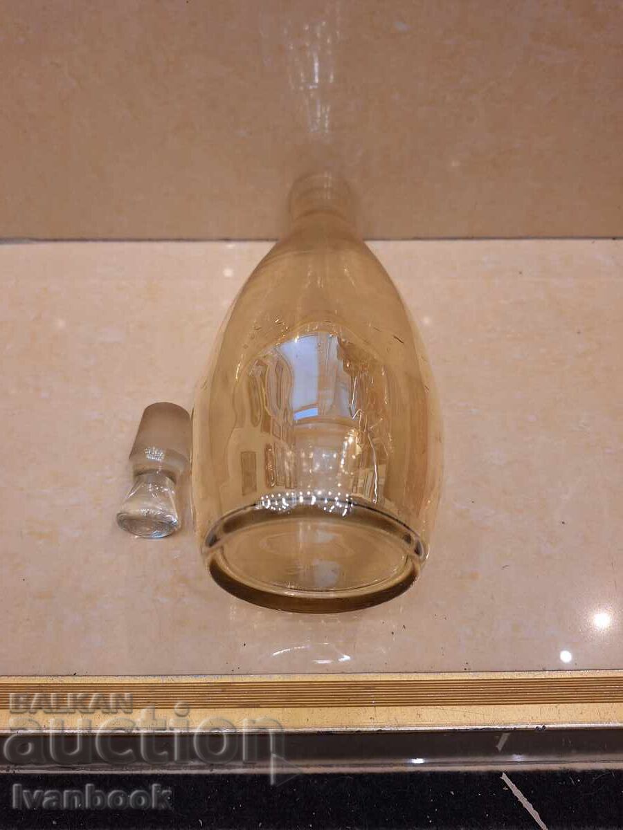 Licitație Cană de sticlă retro soc