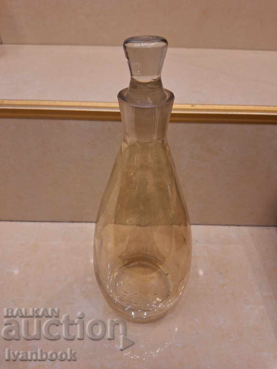 Cană de sticlă retro soc