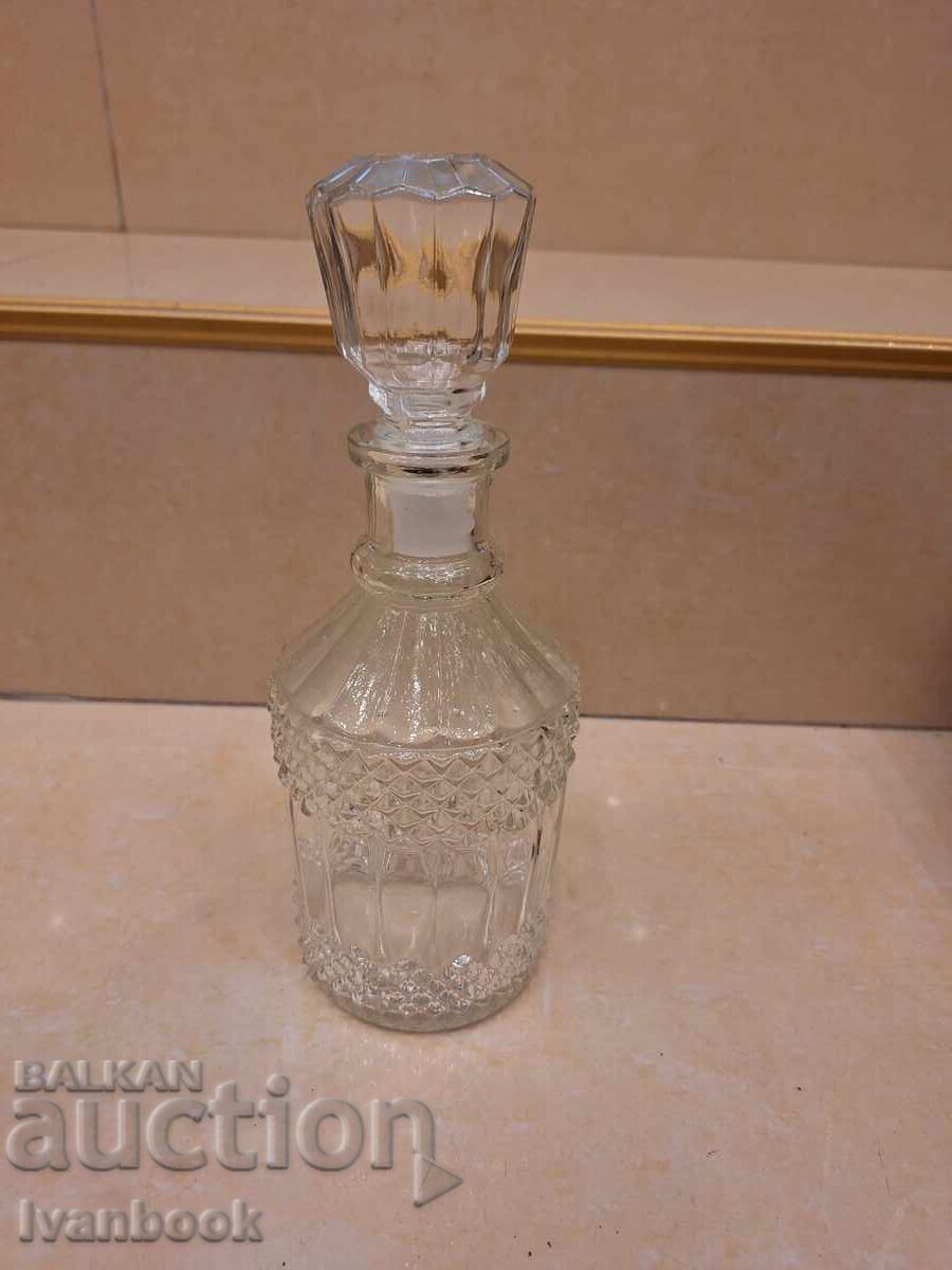 Cană de sticlă retro soc