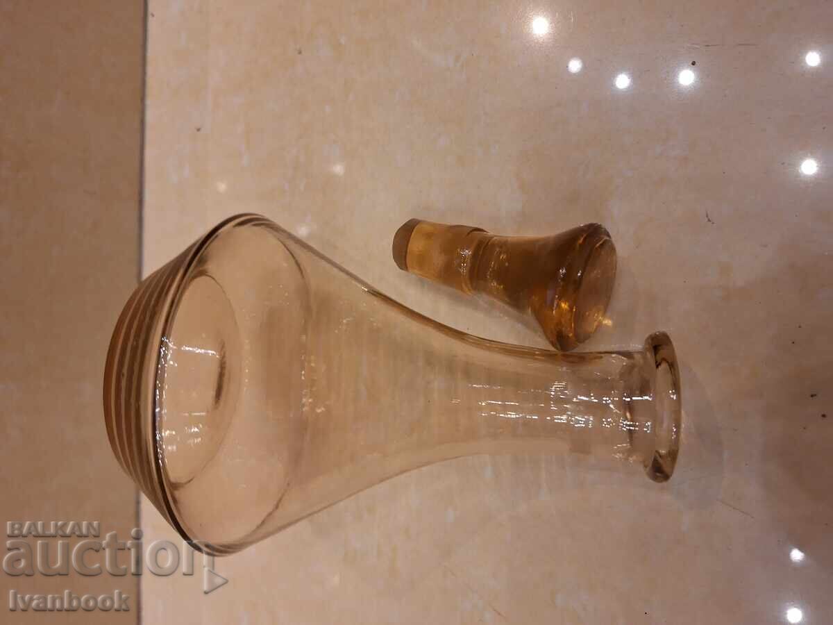 Licitație Cană de sticlă retro soc