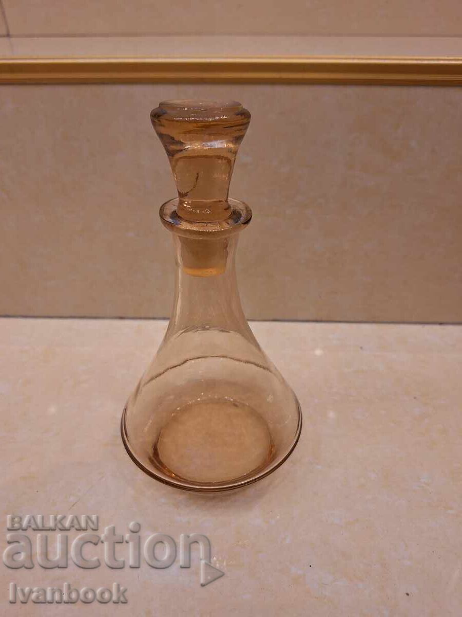 Cană de sticlă retro soc