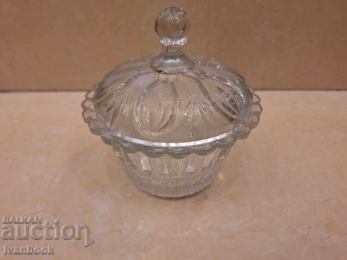 Zaharniță de sticlă retro soc cu preț 7.00 BGN | € 3.58