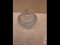 Zaharniță de sticlă retro soc