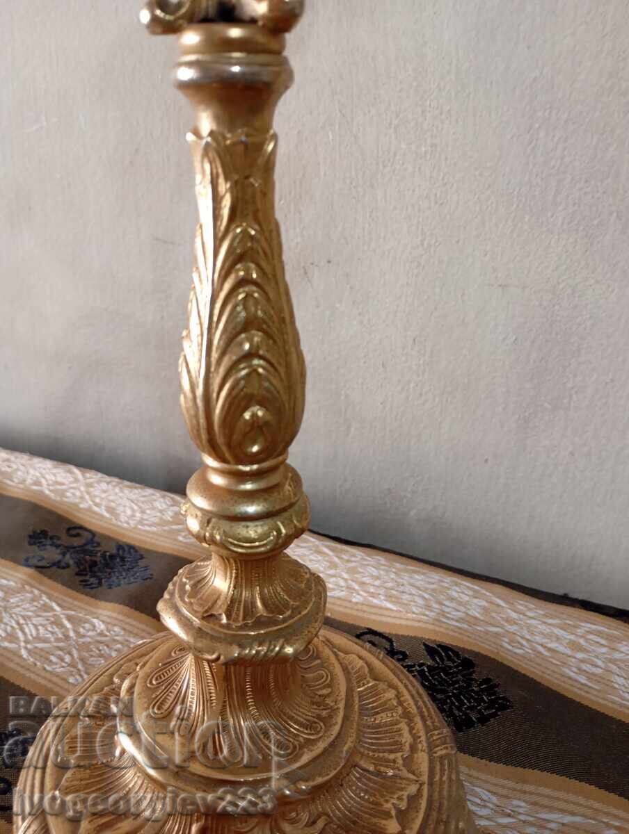 Auction  Baroque candlestick