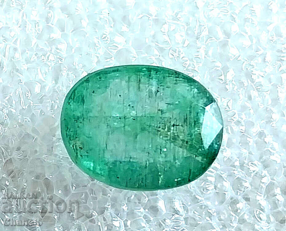 NATURAL EMERALD, OVAL - CERTIFICATE - 5.80 ct (6) with price 89.00 BGN | € 45.50 NATURAL EMERALD, OVAL - CERTIFICATE - 5.80 ct (6) with price 89.00 BGN | € 45.50