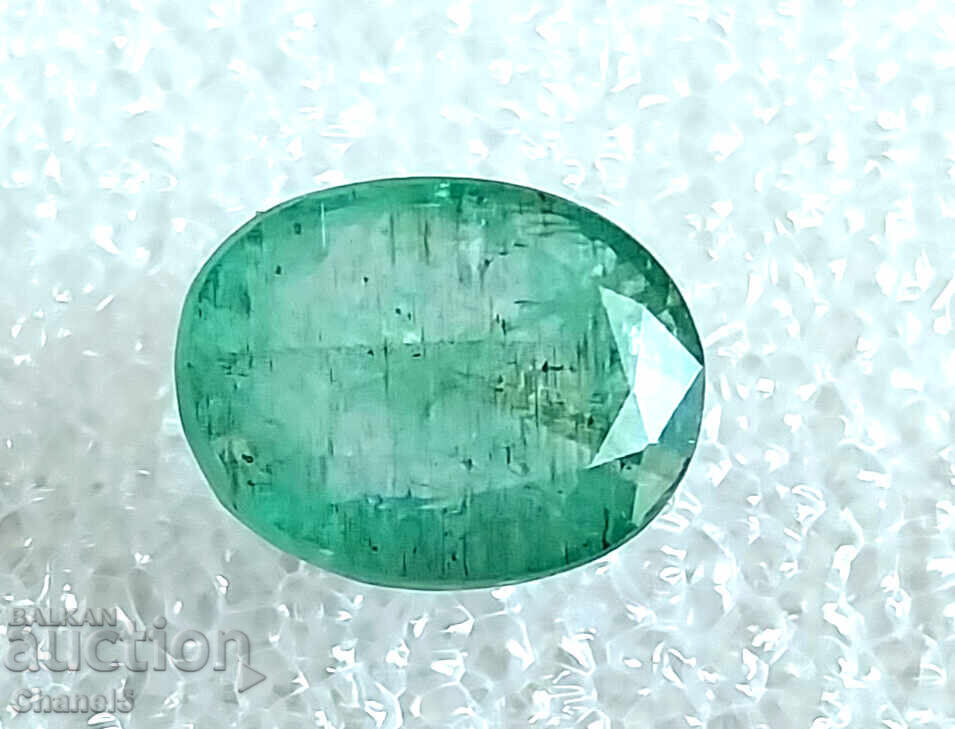 NATURAL EMERALD, OVAL - CERTIFICATE - 5.80 ct (6) NATURAL EMERALD, OVAL - CERTIFICATE - 5.80 ct (6)