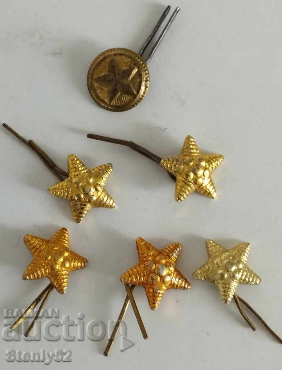 6 pentagrams, uniform accessories