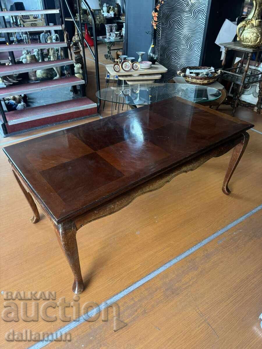 Δημοπρασία Παλιό ξύλινο τραπέζι σαλονιού