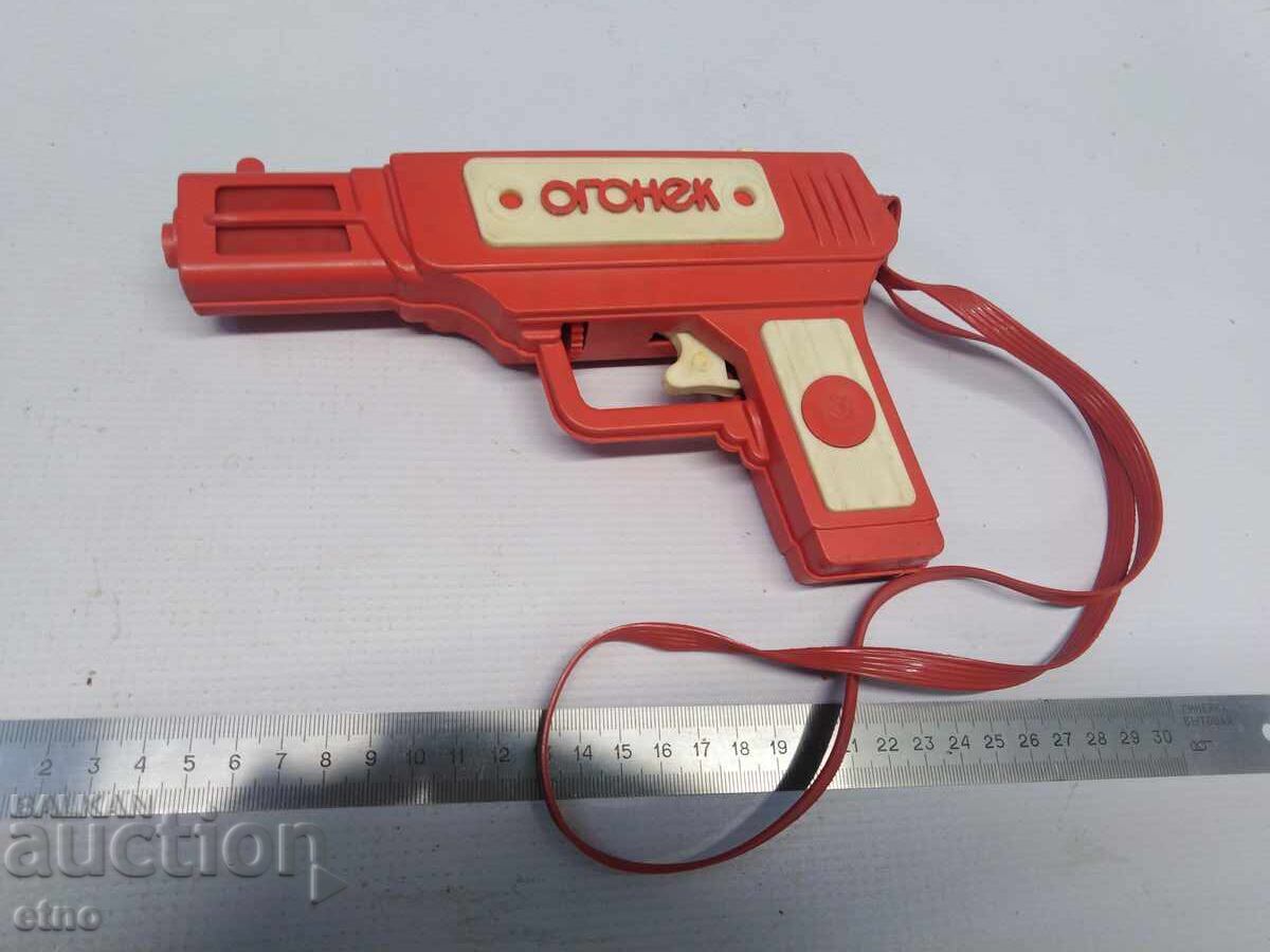 USSR Mechanical Toy Gun "Ogonek"