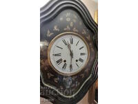 Ceas de perete - sfârșitul secolului al XIX-lea ....sidef și ornamente