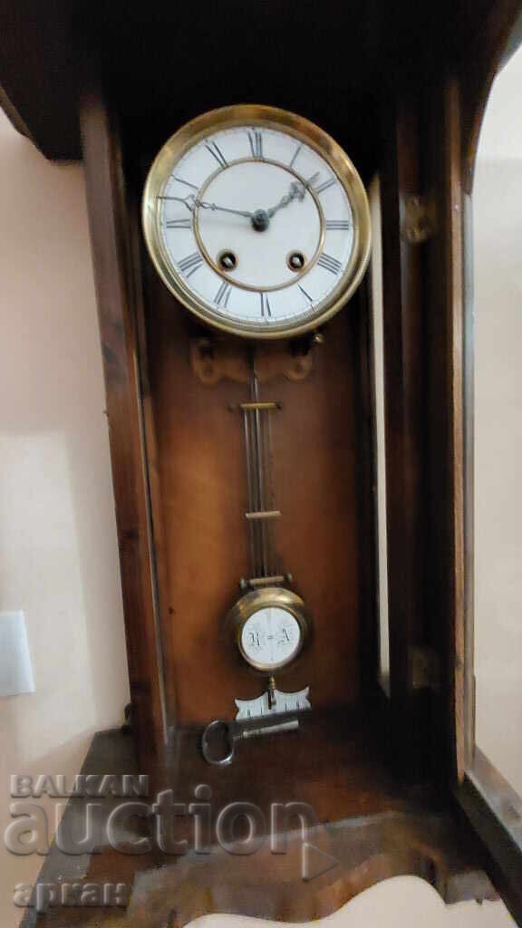 Δημοπρασία Ρολόι τοίχου αρχών του 20ου αιώνα - λειτουργικός μηχανισμός