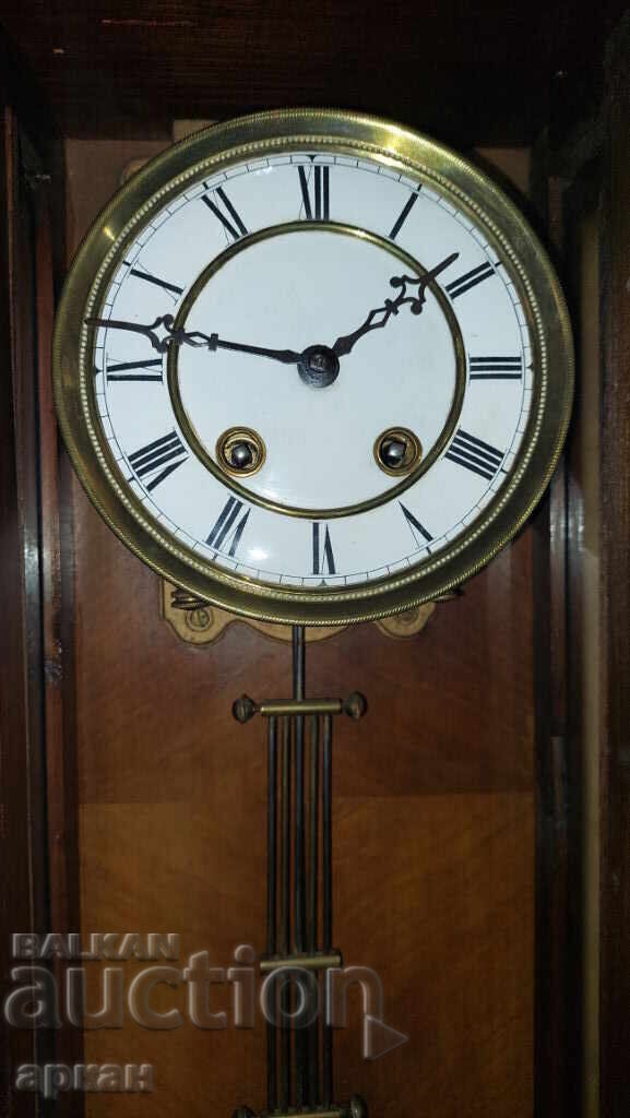 Παράδοση Ρολόι τοίχου αρχών του 20ου αιώνα - λειτουργικός μηχανισμός