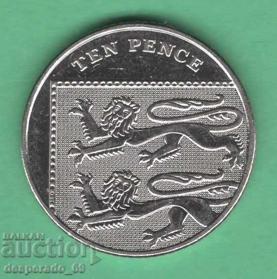 10 Pence 2011 GREAT BRITAIN aUNC 10 Pence 2011 GREAT BRITAIN aUNC