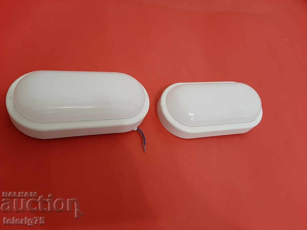 Lămpi rezistente la umiditate, 15W(90W), IP54, 4000K - 2 buc