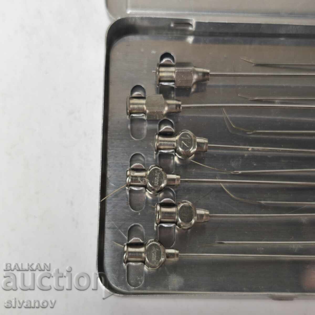 Delivery of Old Injekta syringe needles Germany 12 pieces #5962