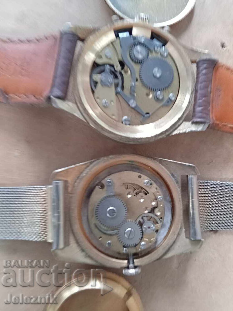 Παράδοση 2×Σπάνια Ρολόγια LINGS/Swiss Made Για Επισκευή
