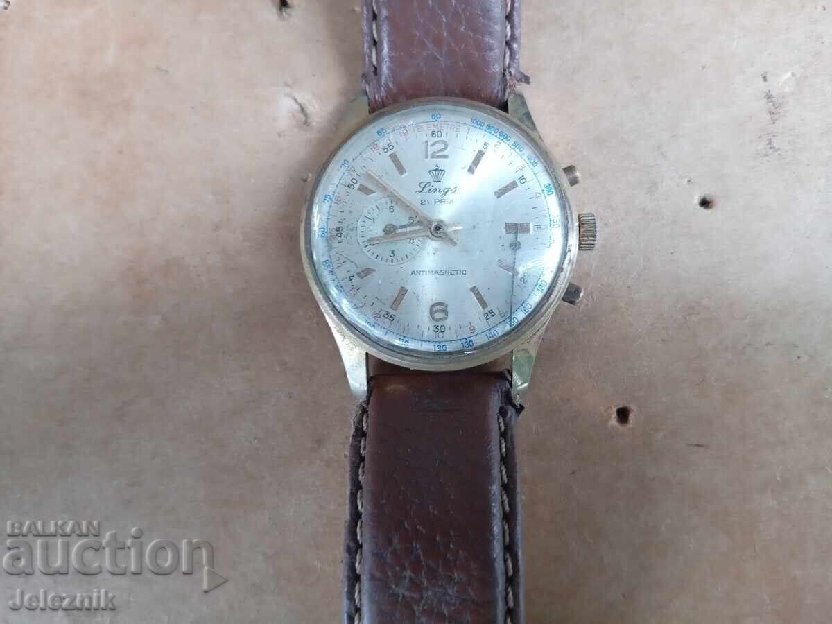 2×Σπάνια Ρολόγια LINGS/Swiss Made Για Επισκευή - 5