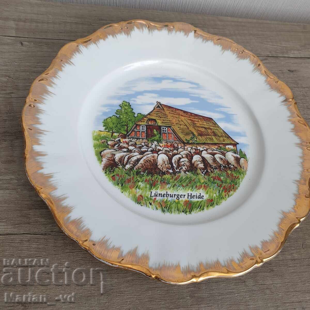 Порцеланова чиния за стена Bavaria - 5 Порцеланова чиния за стена Bavaria - 5