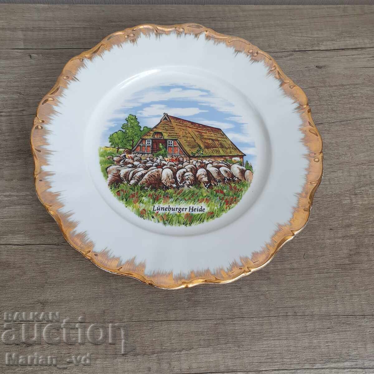 Порцеланова чиния за стена Bavaria Порцеланова чиния за стена Bavaria