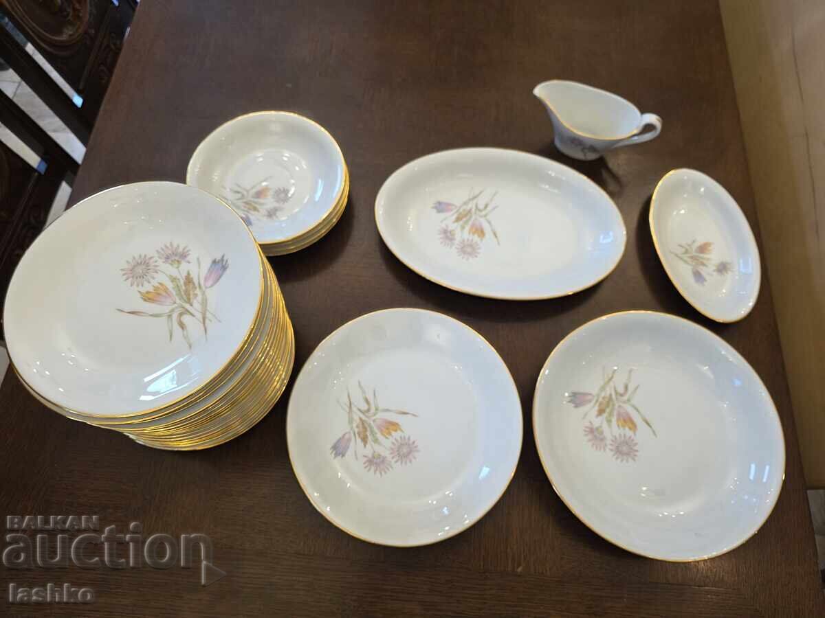 French Limoges porcelain set