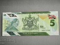 Banknote - Trinidad and Tobago - 5 dollars UNC | 2020