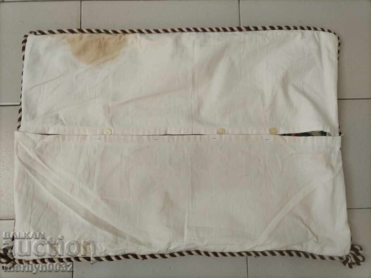 Licitație Față de pernă țesută manual, veche Licitație Față de pernă țesută manual, veche