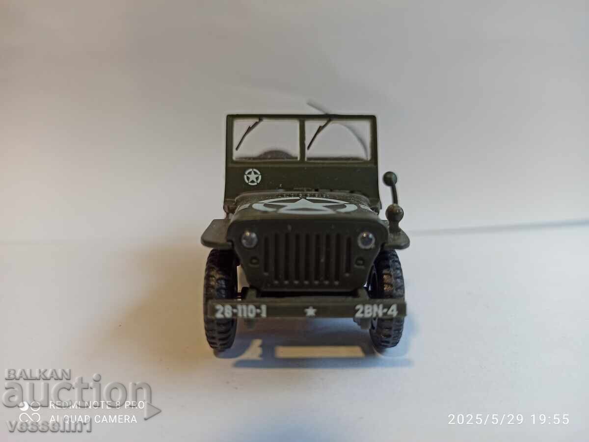 Jeep Willys Liberation of Paris 1944 collector's 1/43 - 5