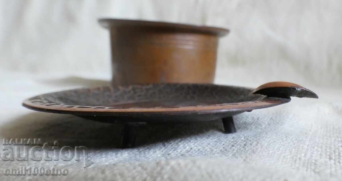 Δημοπρασία 15 χρόνια ΤΑΒΣΟ Βουλγαρικές αερογραμμές Σταχτοδοχείο από μέταλλο