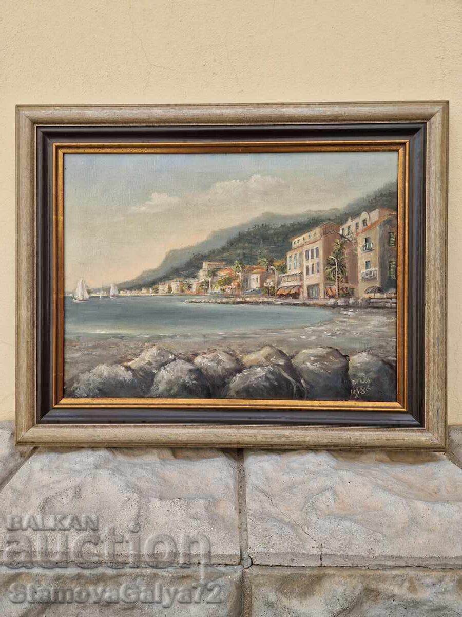 Very good antique oil on canvas painting with price 244.00 BGN | € 124.76 Very good antique oil on canvas painting with price 244.00 BGN | € 124.76