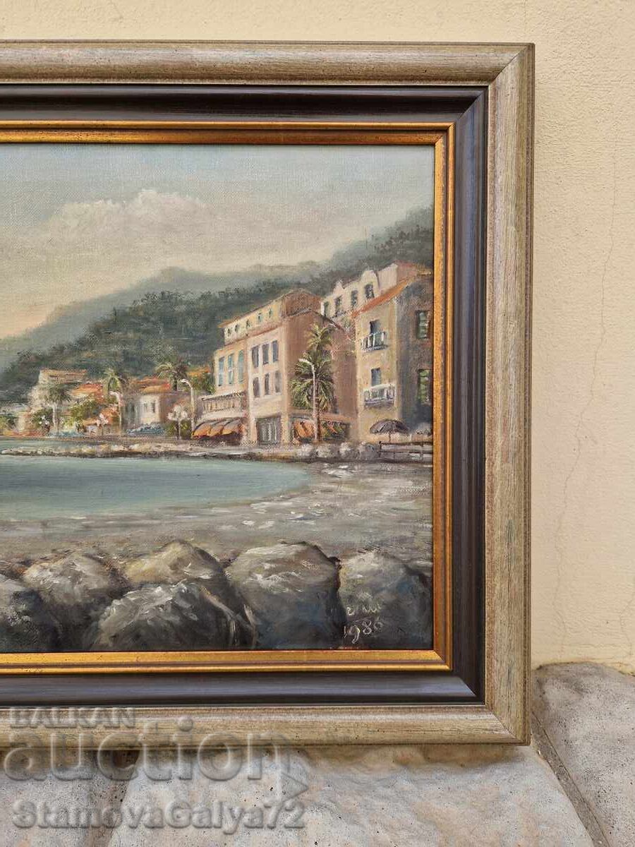 Delivery of Very good antique oil on canvas painting Delivery of Very good antique oil on canvas painting