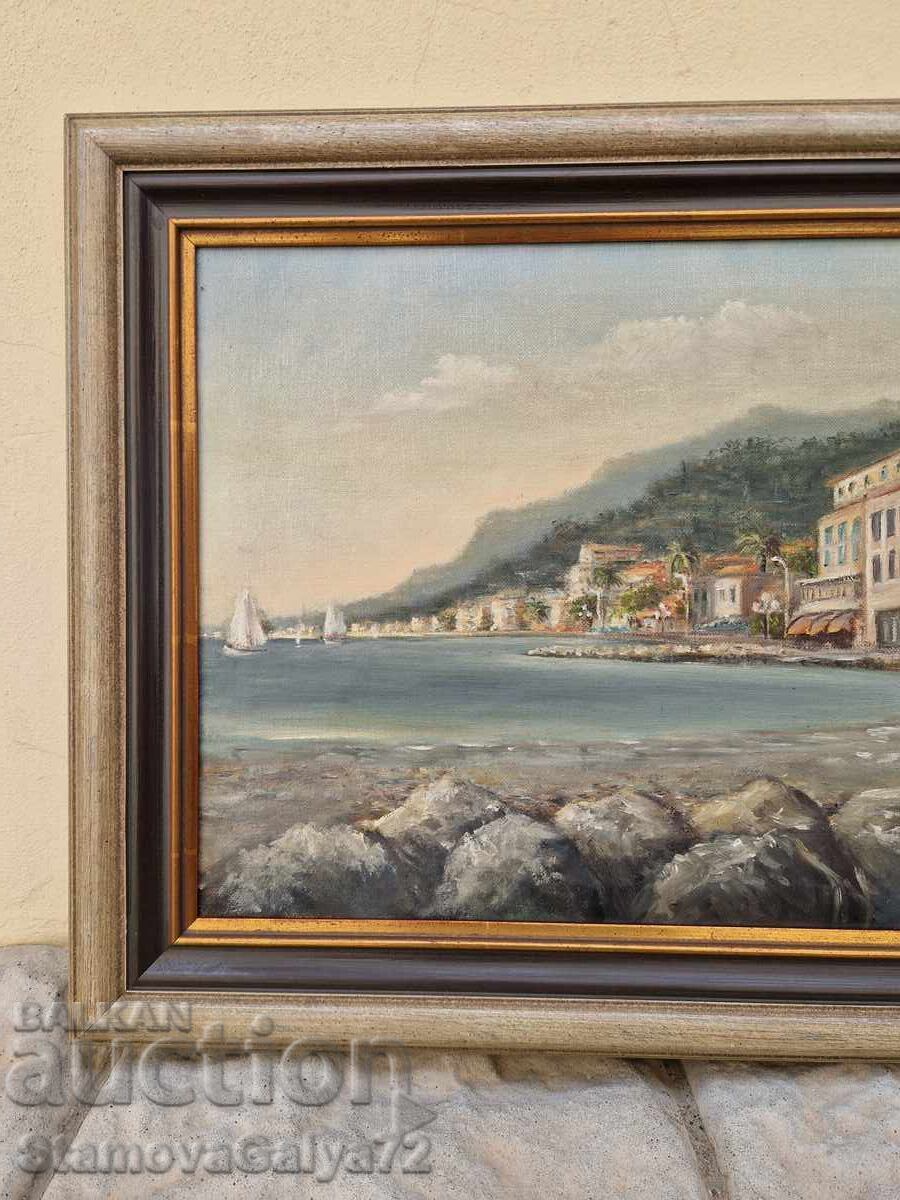 Very good antique oil on canvas painting - 5 Very good antique oil on canvas painting - 5