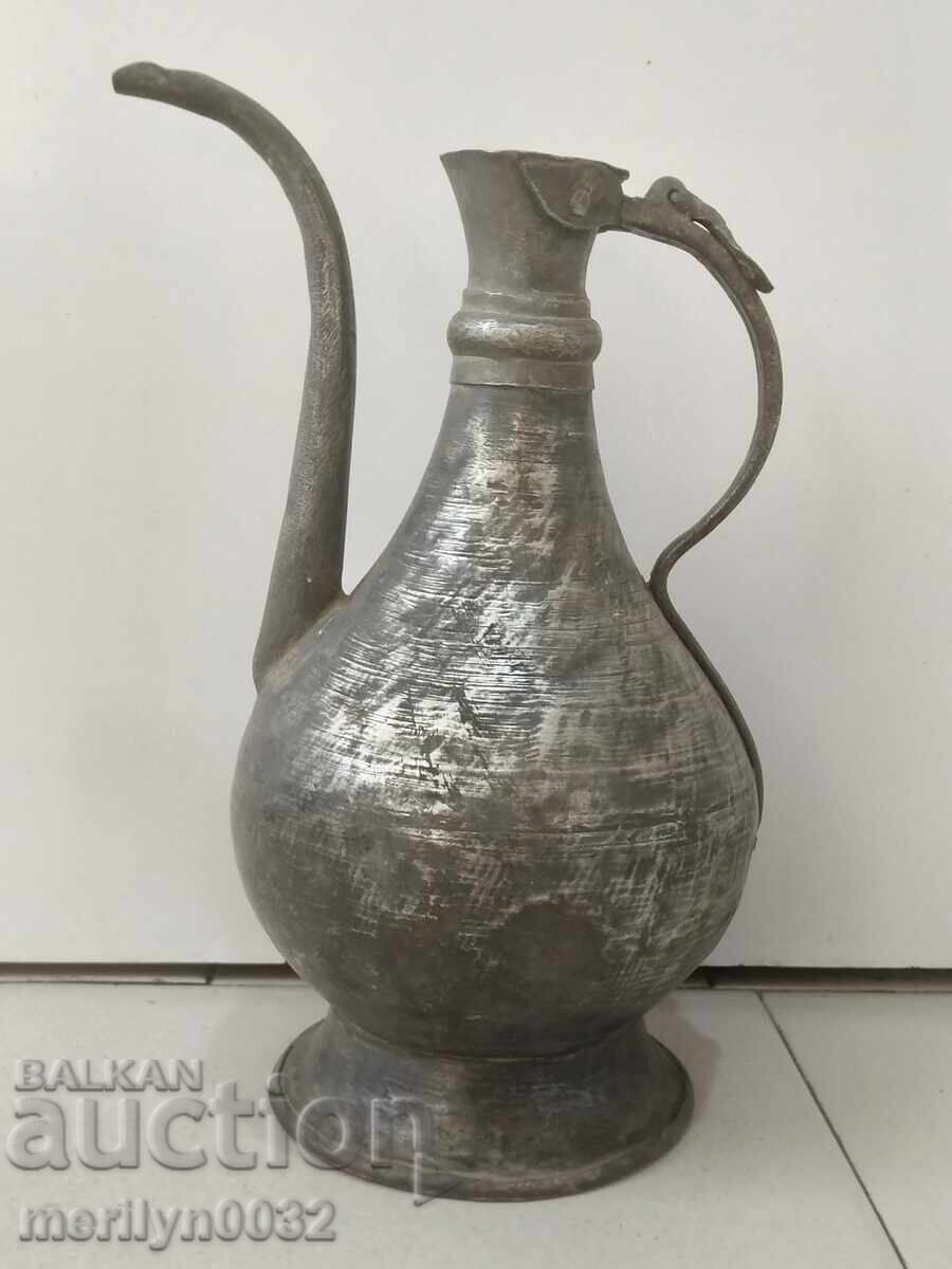 Old Ottoman ewer, jug, copper, copper vessel, teapot Old Ottoman ewer, jug, copper, copper vessel, teapot