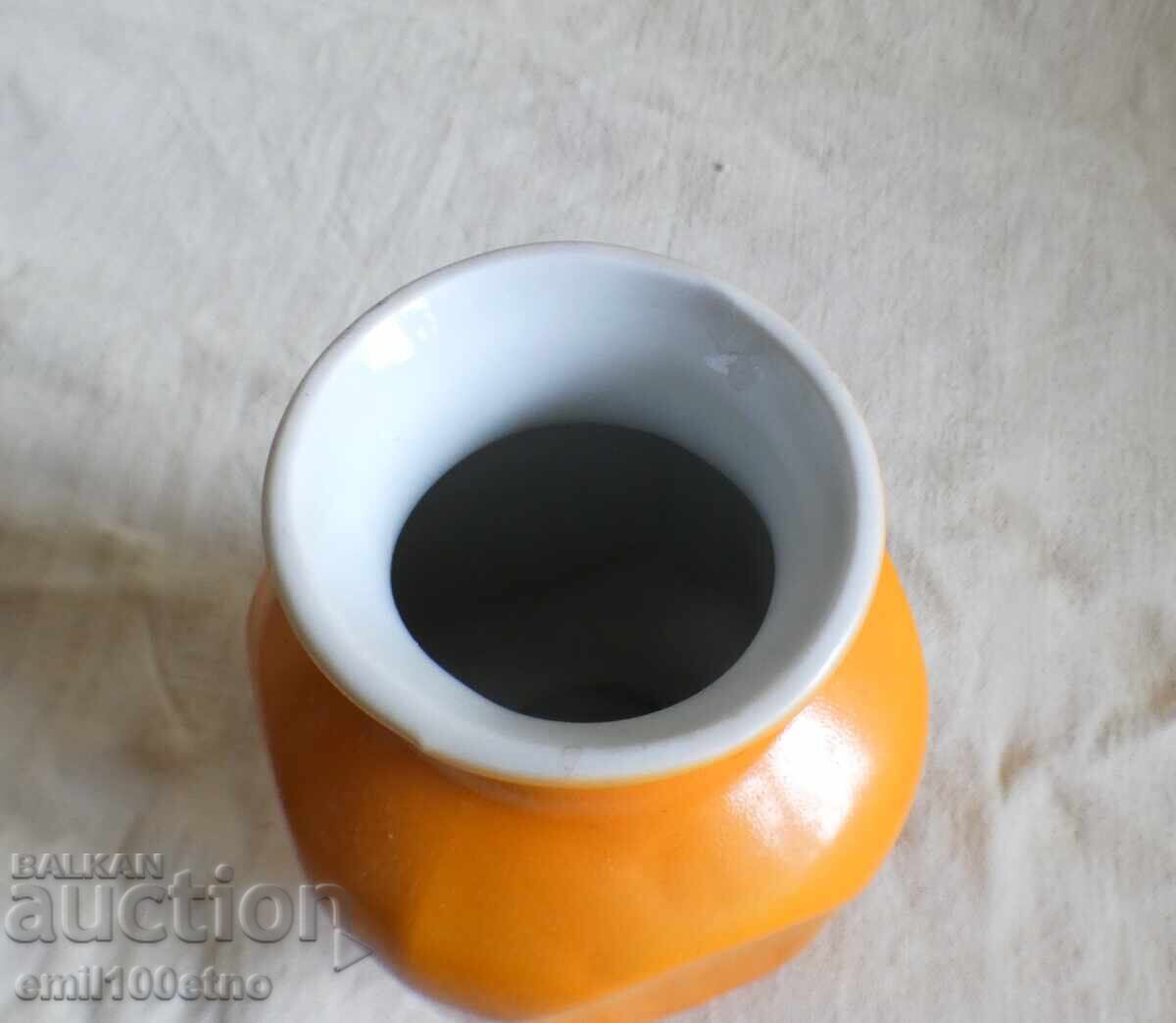 Delivery of Vase 30 years old Avtotransport Shumen old Bulgarian porcelain Delivery of Vase 30 years old Avtotransport Shumen old Bulgarian porcelain