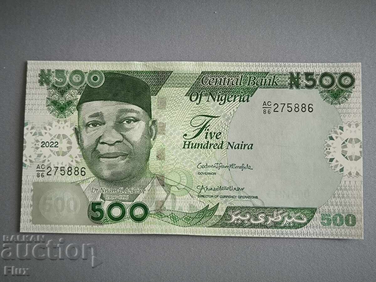 Banknote - Nigeria - 500 Naira UNC | 2022