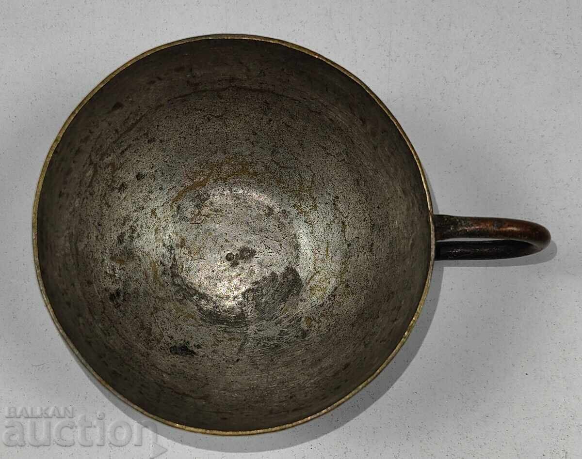 Δημοπρασία ΤΕΛΟΣ ΤΟΥ 19ου ΑΙΩΝΑ ΣΠΑΝΙΟ ΧΑΛΚΙΝΟ ΠΟΤΗΡΙ ΓΙΑ ΒΡΥΣΗ ΧΑΛΚΙΝΟ ΔΟΧΕΙΟ