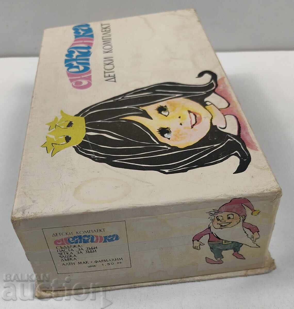СНЕЖАНКА ДЕТСКИ КОМПЛЕКТ ЧЕТКА ЗЪБИ ДЖУДЖЕ СОЦ ПРАЗНА КУТИЯ - 6 СНЕЖАНКА ДЕТСКИ КОМПЛЕКТ ЧЕТКА ЗЪБИ ДЖУДЖЕ СОЦ ПРАЗНА КУТИЯ - 6