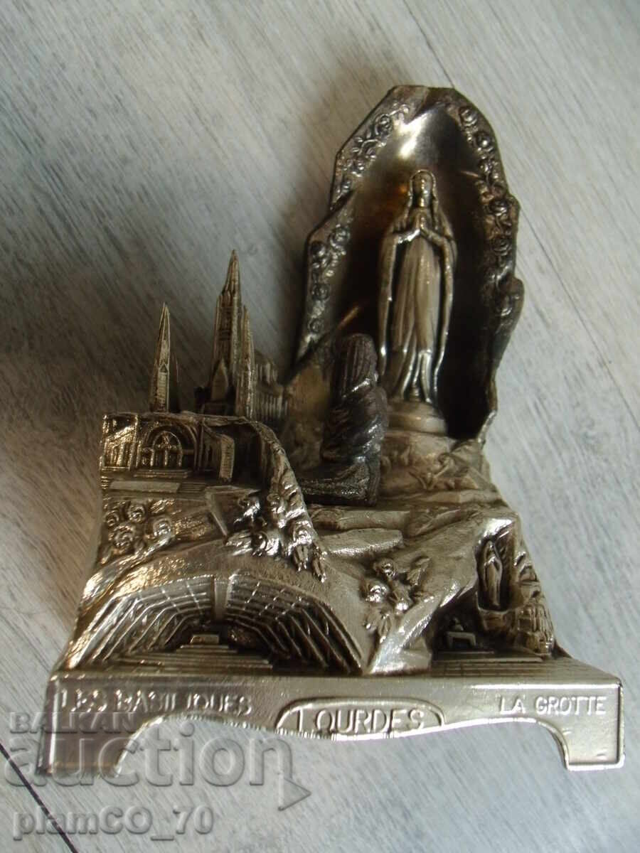 №8070 Old Metal Music Figure / Statuette - 5